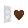 Stampo cioccolato cuore magnum cm 12