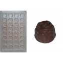 Stampo cioccolato piccole rose in policarbonato