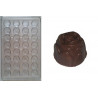 Stampo cioccolato piccole rose in policarbonato Stampo cioccolato piccole rose in policarbonato