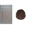 Stampo cioccolato piccole rose in policarbonato