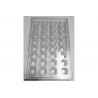 Stampo per cioccolato forma cremino rigato gr 10 Stampo per cioccolato forma cremino rigato gr 10