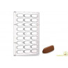 Stampo cioccolato gianduiotto in policarbonato Stampo cioccolato gianduiotto in policarbonato