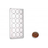 Stampo cioccolatino margherita 6 g in policarbonato Stampo cioccolatino margherita 6 g in policarbonato