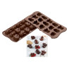 Stampo cioccolatini Choco Winter o cioccolatini Natalizi in silicone SCG23 da Silikomart Stampo cioccolatini Choco Winter o cioccolatini Natalizi in silicone SCG23 da Silikomart
