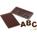 Stampo cioccolatini Lettere Alfabeto o Choco ABC