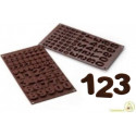 Stampo cioccolatini Numeri o Choco 123