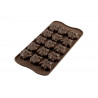 Choco Gufi Silikomart: stampo in silicone per cioccolatini a forma di gufi Choco Gufi Silikomart: stampo in silicone per cioccolatini a forma di gufi
