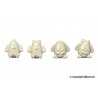 Stampo Easter Friends Ovetti Amici della Pasqua in silicone marrone da Silikomart Stampo Easter Friends Ovetti Amici della Pasqua in silicone marrone da Silikomart
