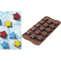 Stampo cioccolatini Stelle invernali o natalizie o Choco Winter Star
