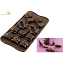 Fashion SCG14 Silikomart – Stampo Silicone per 14 Cioccolatini a Tema Moda 41×30×12mm
