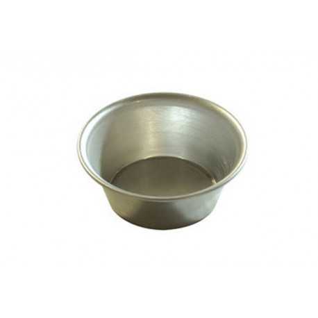 Formina Creme Caramel o formina Muffin tonda in alluminio da 7,5 x h 3,2 cm Formina Creme Caramel o formina Muffin tonda in alluminio da 7,5 x h 3,2 cm