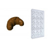 Stampo cioccolatino croissant 9 g in policarbonato Stampo cioccolatino croissant 9 g in policarbonato