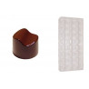 Stampo cioccolato forma tondo con onda 10 gr in policarbonato Stampo cioccolato forma tondo con onda 10 gr in policarbonato