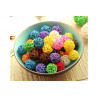 Sfera decorativa in vimini colori assortiti cm 5 pz 2 Sfera decorativa in vimini colori assortiti cm 5 pz 2