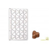 Stampo cioccolato 3 nocciole Stampo cioccolato 3 nocciole