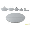 Vassoio sottotorta Tondo argento 35 cm o 45 ed h 1,2 cm da Silikomart