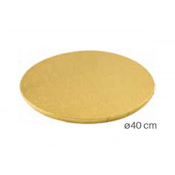Da ø20 a ø45 cm sottotorta cartone dorato tondo Silikomart vassoio torta rigido h1 cm