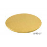 Vassoio sottotorta Tondo dorato 40 cm Vassoio sottotorta Tondo dorato 40 cm