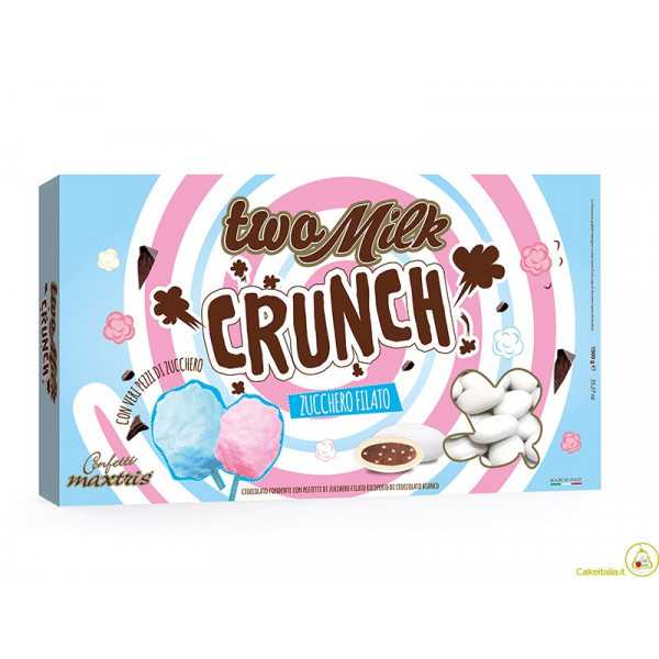 Confetti Two Milk Crunch Zucchero Filato, il doppio cioccolato da 1kg  di Maxtris