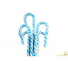 Lecca Lecca Candy Cane bianco azzurro gr 14 Lecca Lecca Candy Cane bianco azzurro gr 14