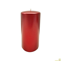 Candela a colonna cm 10 colore rosso