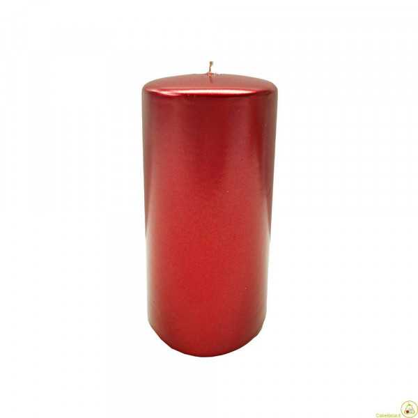 Candela a colonna cm 10 colore rosso