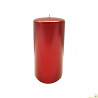 Candela a colonna cm 10 colore rosso Candela a colonna cm 10 colore rosso