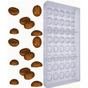Stampo Chicco Caffè Cioccolato da 2 g dimensioni 21x16 mm in policarbonato