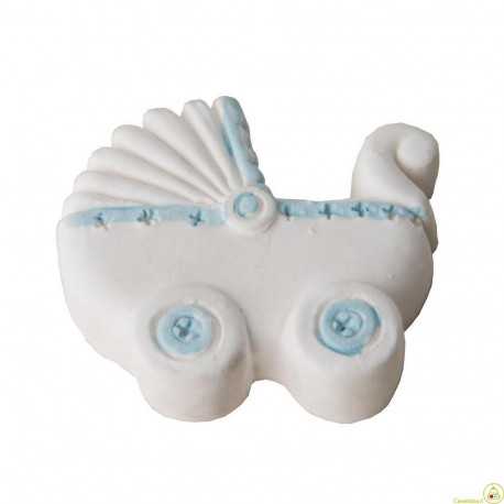 Gessetto a forma di Carrozzina colore azzurro Cielo Gessetto a forma di Carrozzina colore azzurro Cielo