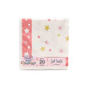 Tovaglioli Natalizi di Carta tema Stelle da Dopla 18356 Soft Touch – 33×33 cm, 2 Veli, 20 pz – Decorazione Tavola e Feste