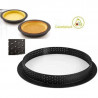 Tarte Ring Round Silikomart anello tondo microforato per crostate Tarte Ring Round Silikomart anello tondo microforato per crostate