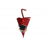 Coni portaconfetti laurea con decorazione tocco 1pz Coni portaconfetti laurea con decorazione tocco 1pz