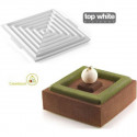 Stampo in Silicone Insert Decor Square o Inserto Decoro Quadrato da Silikomart