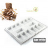 Classico Silikomart:: stampo in silicone per gelato biscotto classico con vassoio Classico Silikomart:: stampo in silicone per gelato biscotto classico con vassoio