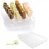 Vassoio Espositore per Gelati su Stecco Espogel Up Mini Trasparente per CakePops, EasyPop, Finger Mini su Stecco Vassoio Espositore per Gelati su Stecco Espogel Up Mini Trasparente per CakePops, EasyPop, Finger Mini su Stecco
