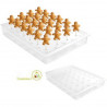 Vassoio Espositore per Cake Pops Espogel Up Mini Trasparente da Silikomart Vassoio Espositore per Cake Pops Espogel Up Mini Trasparente da Silikomart