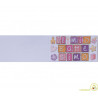 5 bigliettini per bomboniere stampabili Nascita Battesimo Tema Quadratini Rosa 5 bigliettini per bomboniere stampabili Nascita Battesimo Tema Quadratini Rosa