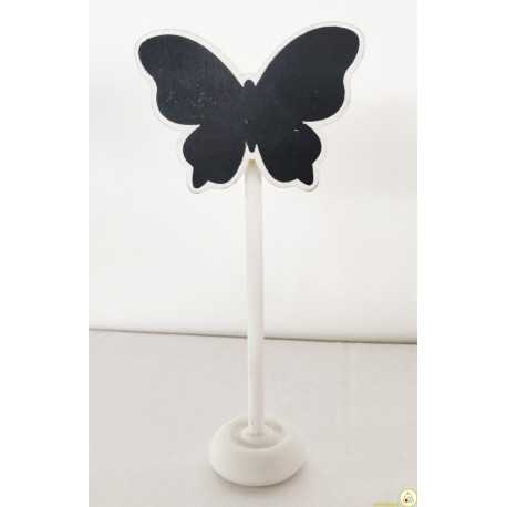 Lavagnetta segnaposto/segnagusto farfalla cm 6x13 Lavagnetta segnaposto/segnagusto farfalla cm 6x13