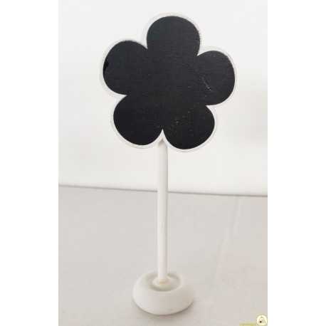 Lavagnetta segnaposto/segnagusto fiore cm 6x13 Lavagnetta segnaposto/segnagusto fiore cm 6x13