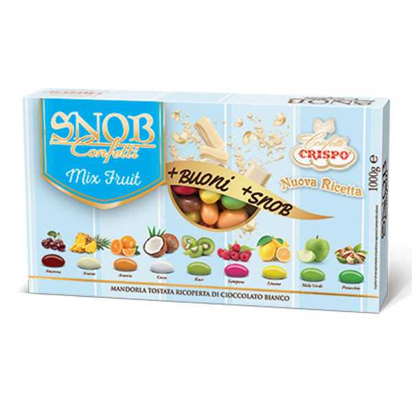 1 Kg Di Snob Frutta Gusti Colori Assortiti Cakeitalia Confetti Crispo