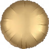 Palloncino tondo in foil satinato Oro diametro 45 cm