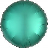 Palloncino tondo in foil satinato verde diametro 45 cm Palloncino tondo in foil satinato verde diametro 45 cm