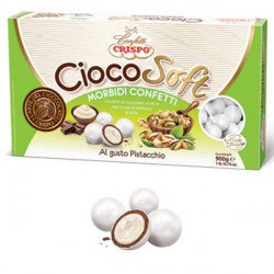 CiocoSoft Pistacchio Crispo Confetti di Cioccolato Cremoso 900 g