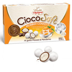 CiocoSoft Mousse al Mandarino Crispo Confetti di Cioccolato Cremoso 900 g