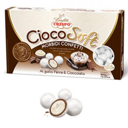 CiocoSoft Panna e Cioccolato Crispo Confetti di Cioccolato Cremoso 900 g