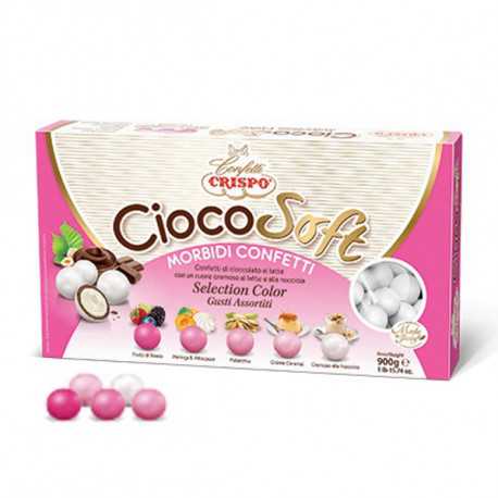 CiocoSoft Selection Color Rosa Crispo Confetti di Cioccolato Cremoso 900 g CiocoSoft Selection Color Rosa Crispo Confetti di Cioccolato Cremoso 900 g