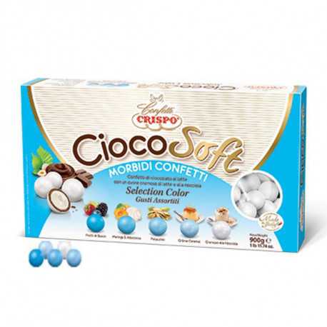 CiocoSoft Selection Color Celeste Crispo Confetti di Cioccolato Cremoso 900 g