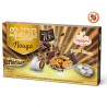 Confetti Snob Nougà : Croccante alle nocciole ricoperto di cioccolato fondente cacao 70%. Crispo Bianchi da 500 g Confetti Snob Nougà : Croccante alle nocciole ricoperto di cioccolato fondente cacao 70%. Crispo Bianchi da 500 g
