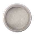 Colorante in polvere Sparkle Argento Puro o perlato scintillante, concentrato, idrosolubile, alimentare in bustina da 3 g