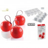 Stampo in Silicone Tartufi 120 o Truffles 120 ml o sfera tagliata alla base da Silikomart Stampo in Silicone Tartufi 120 o Truffles 120 ml o sfera tagliata alla base da Silikomart